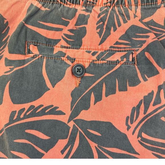 NWT Aero Stretch Jogger 9" Short, Hawaiian, Boardshorts, Berry/Navy, size Large - Picture 8 of 9